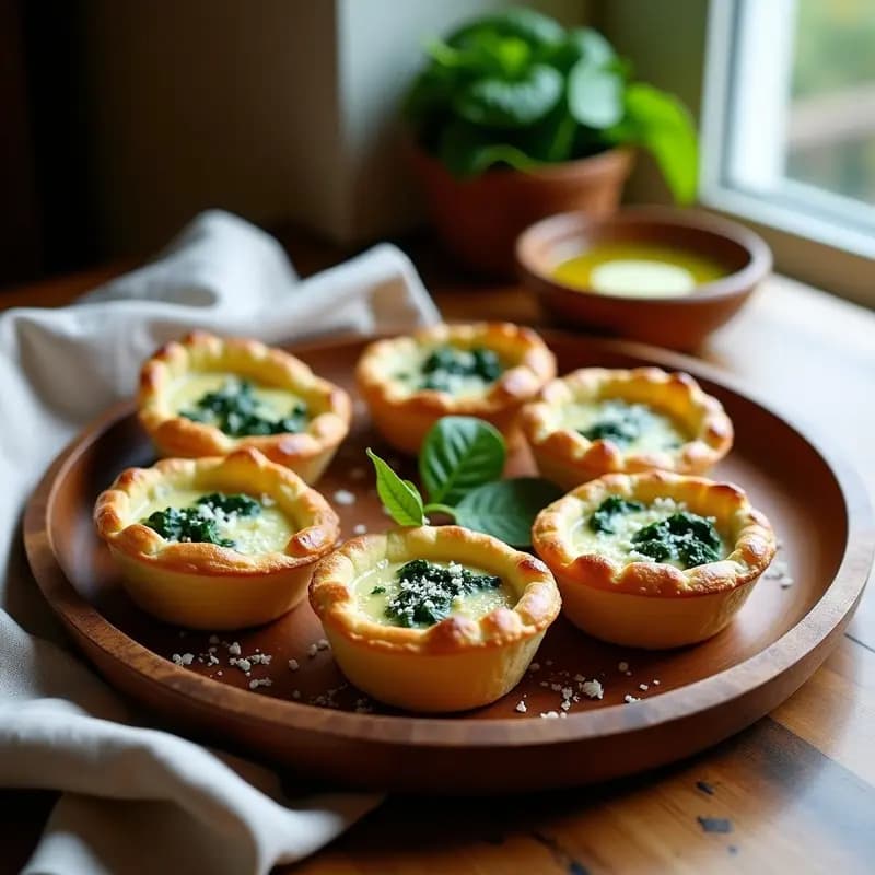 Tartaletas de Espinaca y Ricotta al Horno: Receta Fácil y Alta en Proteína para Tupper