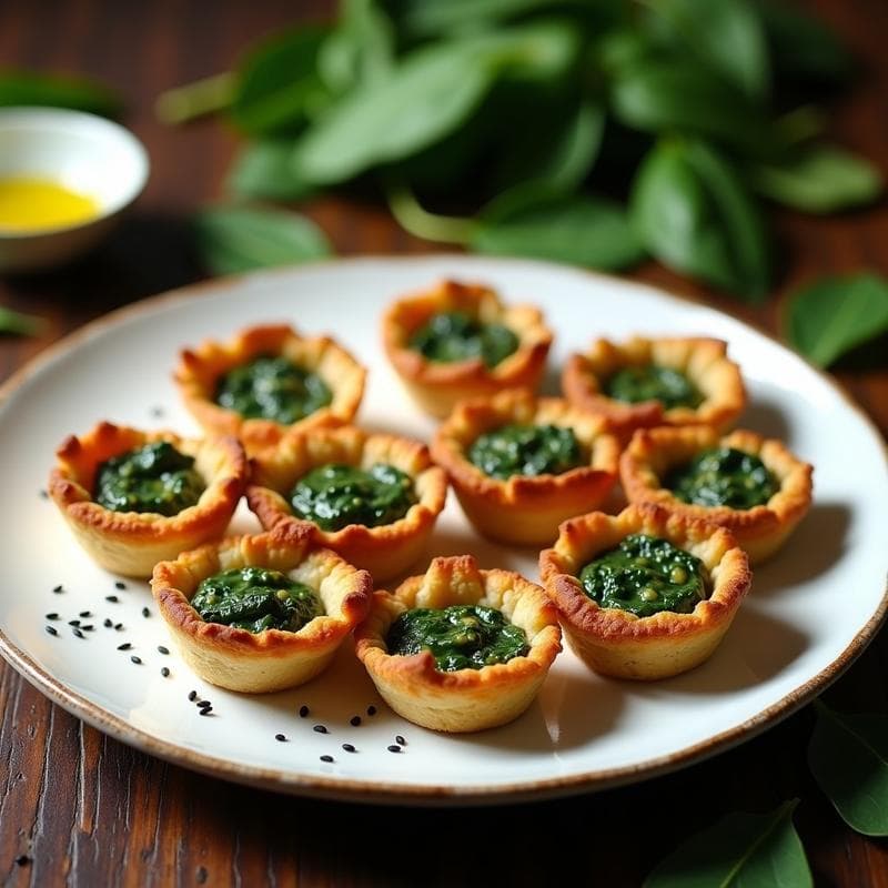 Tartaleta de Espinaca y Tofu Ahumado: Receta Vegana con Umami Explosivo en 30 Minutos