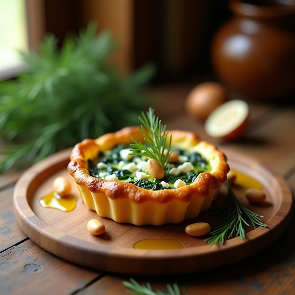 Tartaleta de Espinacas y Queso Feta: Receta Sin Masa y Horneada en 25 Minutos