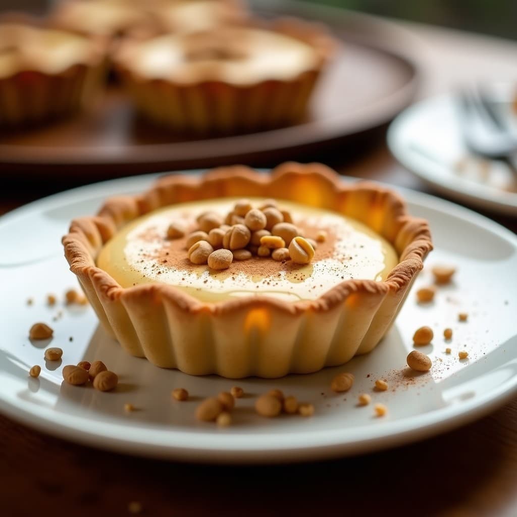Tartaleta de Hongo Reishi y Queso de Macadamia: Postre Funcional Keto en 25 Minutos