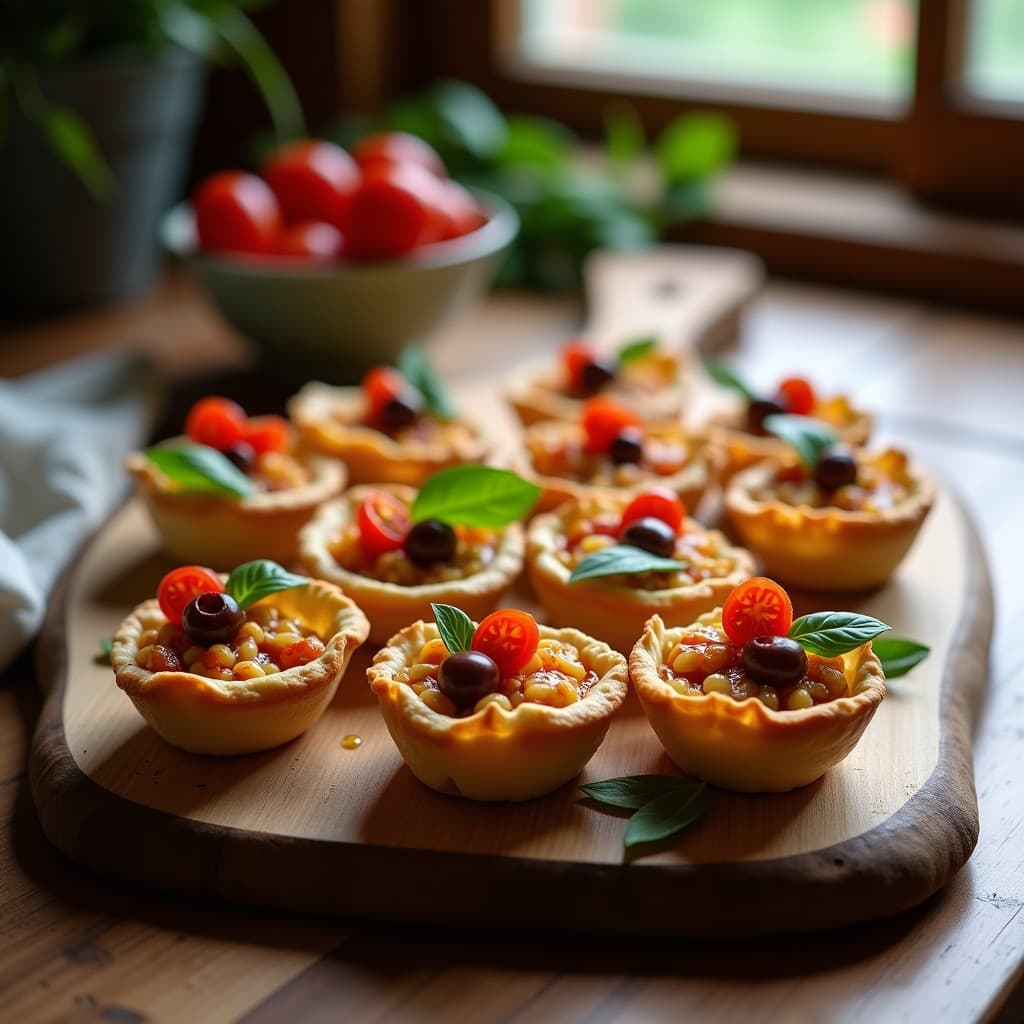 Tartaleta de Masa de Almendra con Relleno de Tomate Seco y aceitunas: Aperitivo Keto en Thermomix