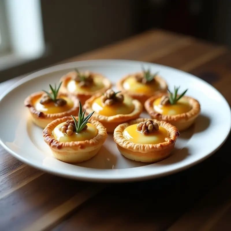 Tartaleta de Queso de Cabra y Romero: Receta Francesa en Masa Brisa sin Gluten