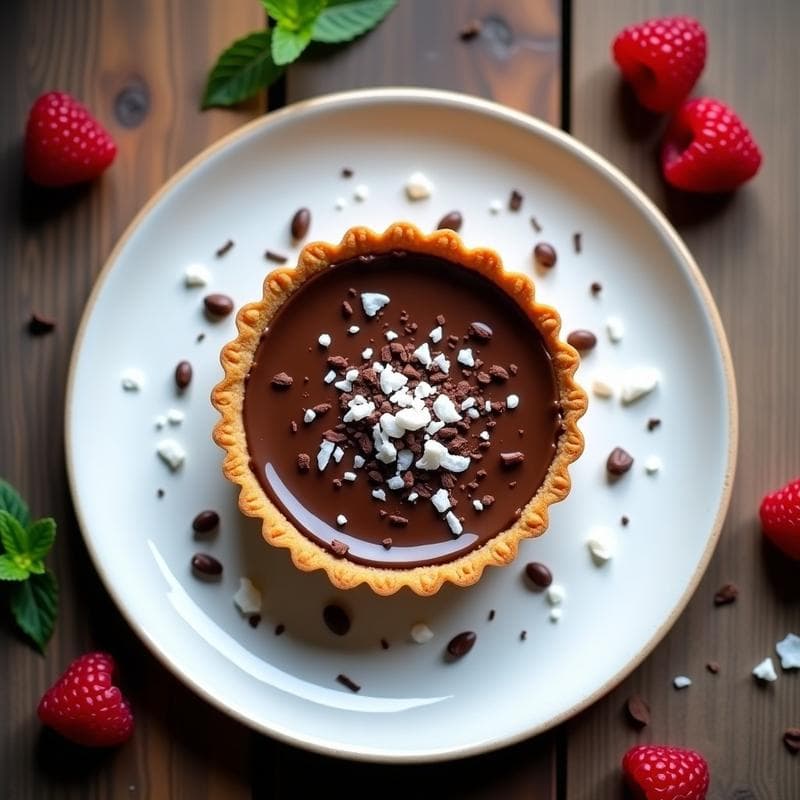 Tartaleta de Queso de Cashew y Grasas de Cacao: Postre Vegano Raw Sin Horno