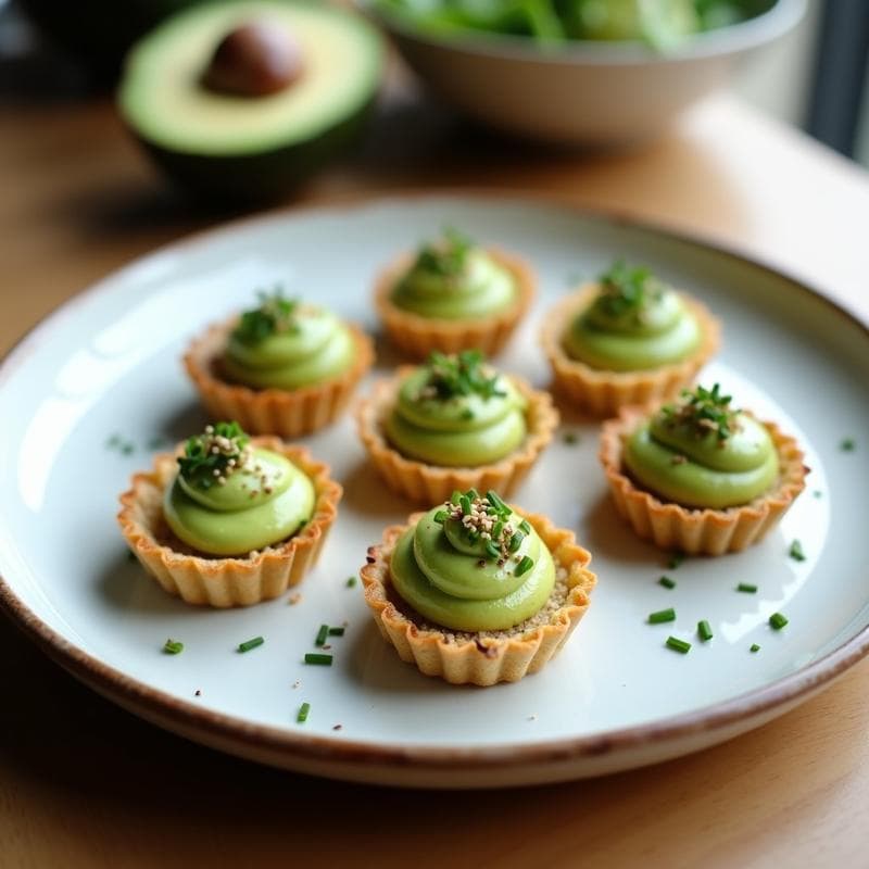 Tartaleta de quinoa y algas nori: Aperitivo crujiente vegano sin horno