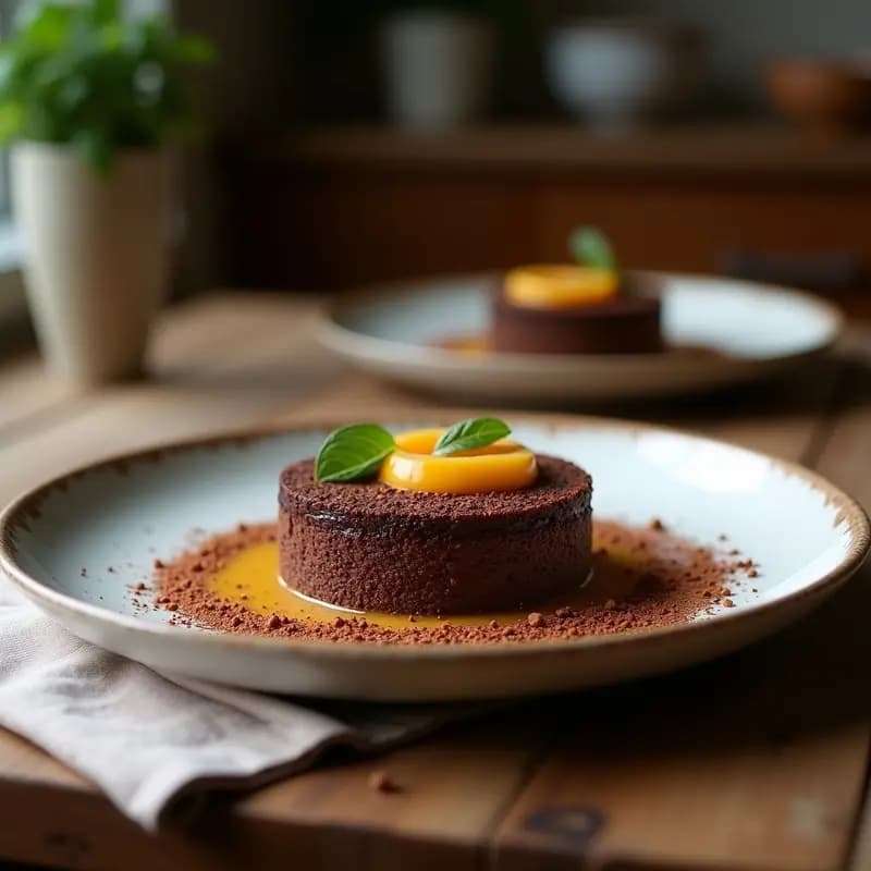 Tartaleta de Quinoa y Chocolate Negro: Receta Sin Horno y Sin Gluten en 15 Minutos