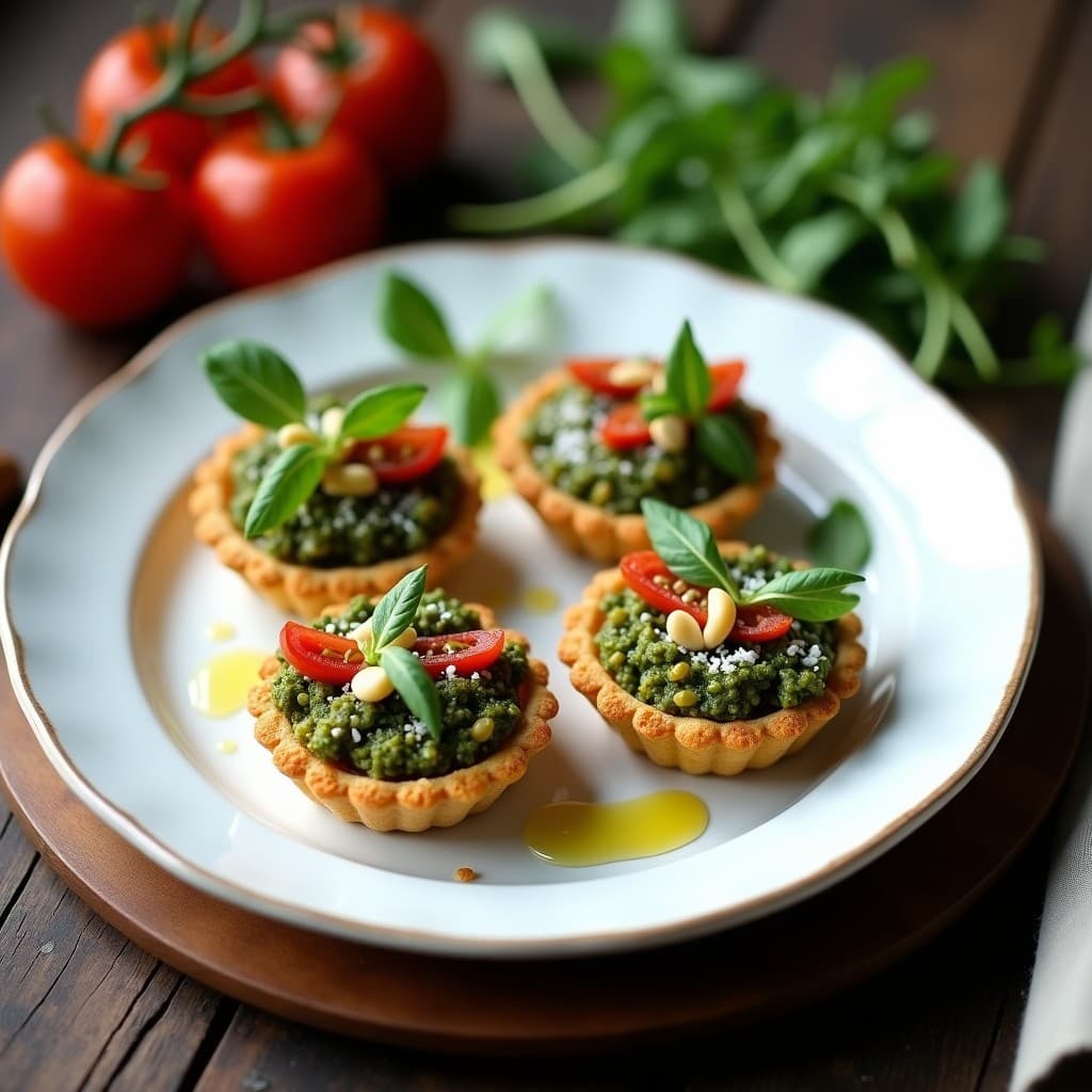 Tartaleta de Quinoa y Pesto de Rúcula: Receta Sin Gluten con Toque Italiano en Thermomix