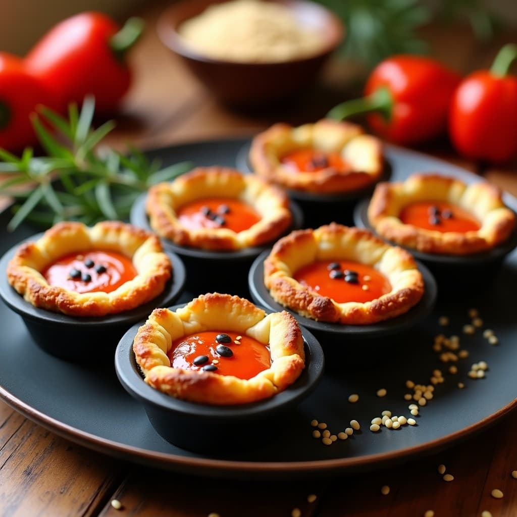Tartaleta de Quinoa y Pimiento Choricero: Receta Vegana Sin Gluten en Airfryer
