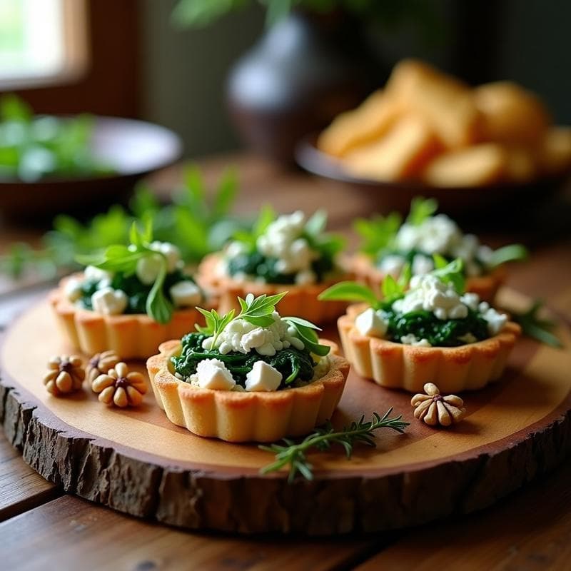 Tartaleta Salada de Espinacas y Queso de Cabra: Receta Sin Horno y Alta en Proteína