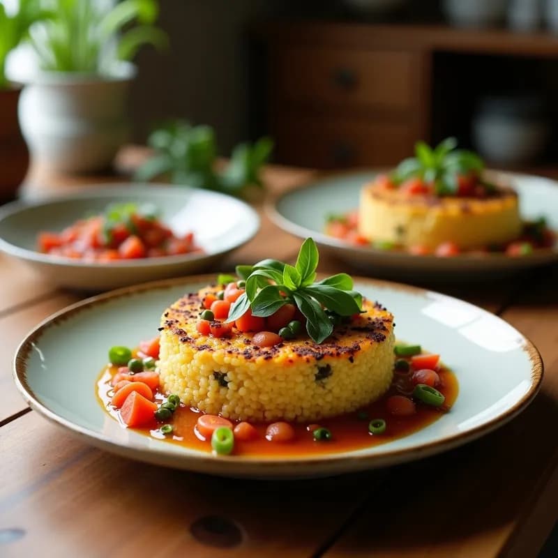 Tartaleta Salada de Quinoa y Espinacas: Receta con Tofu Ahumado y Sin Gluten