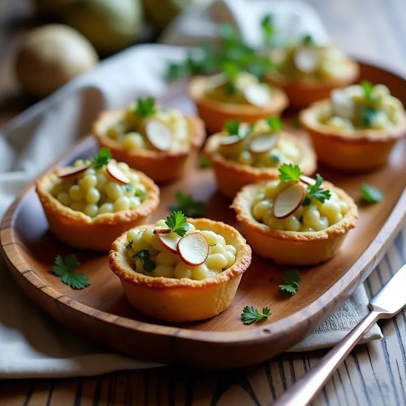 Tartaletas Veganas de Alcachofa y Tofu Ahumado: Receta Sin Gluten y Alta en Proteína