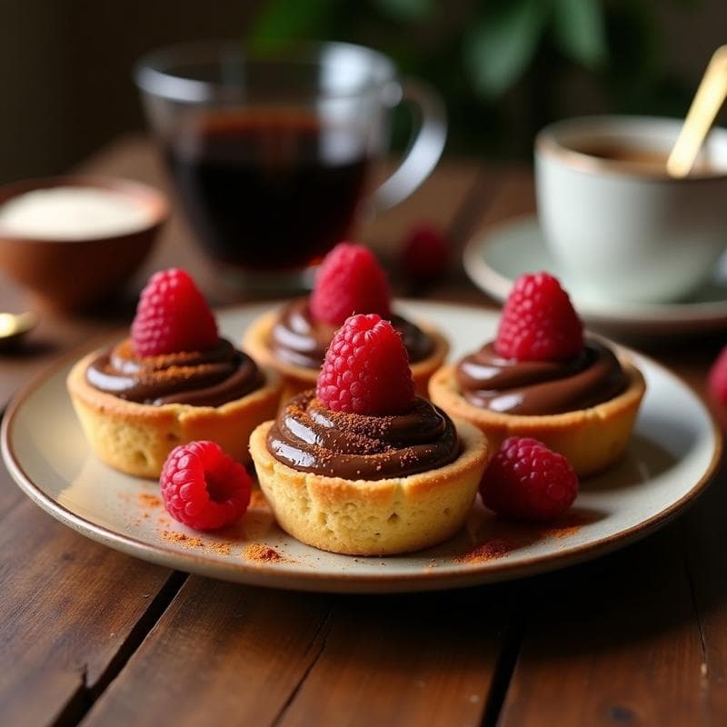 Tartaletas Veganas de Café Mole: Receta en Airfryer con Toque Mexicano en 20 Minutos