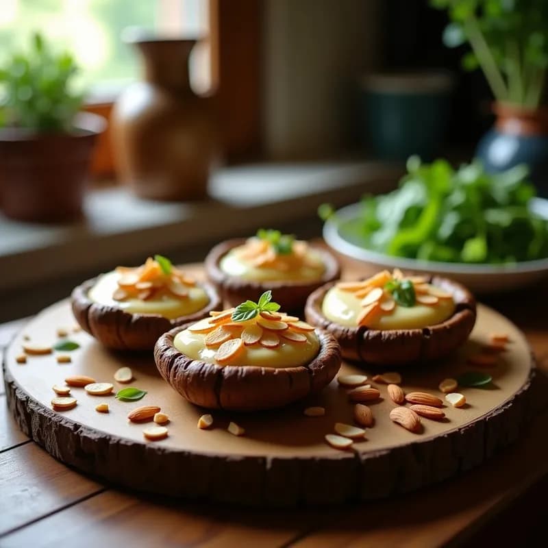 Tartaletas Veganas de Champiñón y Trufa: Receta en Airfryer Sin Masa y Alta en Proteína