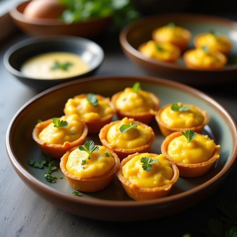 Tartaletas Veganas de Cúrcuma y Coco: Receta Sin Horno con Toque Antiinflamatorio