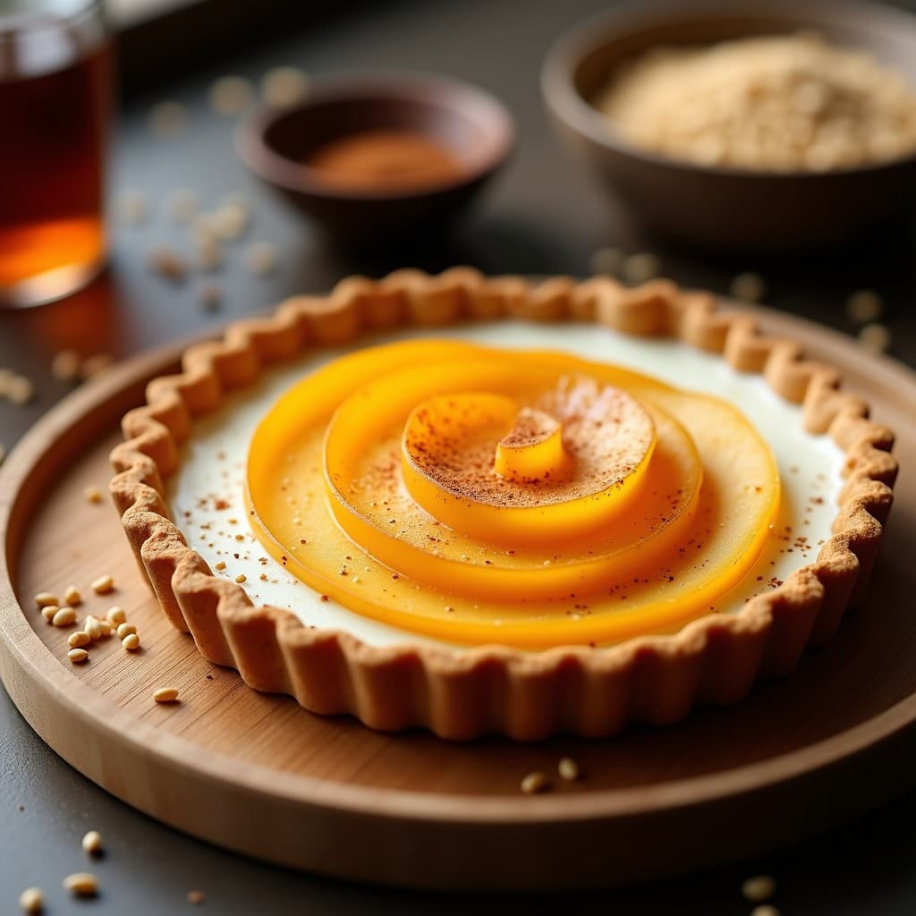 Tartaleta de Yacon y Queso de Anacardos: Receta Peruana Sin Azúcar y Crudivegana