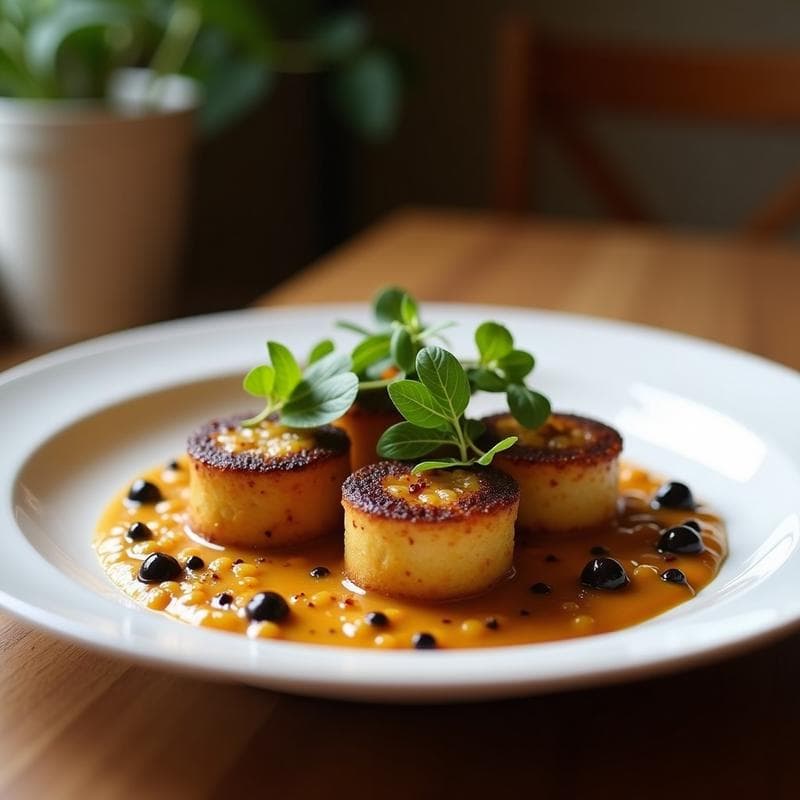 Tartaletas de Aceituna Negra y Alcaparras con Base de Garbanzo: Aperitivo Mediterráneo Sin Horno