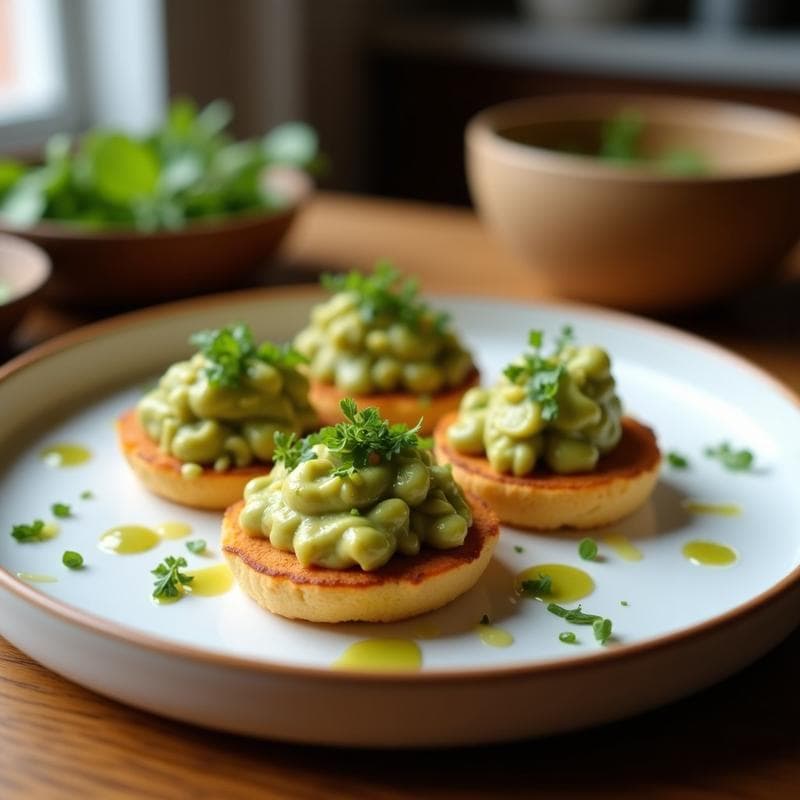 Tartaletas de Aguacate y Cangrejo con Mayonesa de Wasabi: Receta en Airfryer Sin Masa