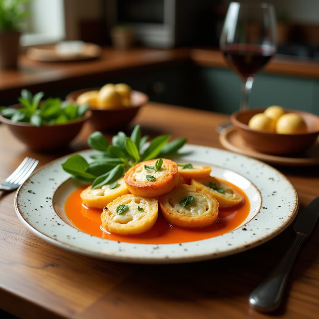 Tartaletas de Algas y Queso de Cúrcuma: Receta Vegana y Alta en Yodo en Airfryer