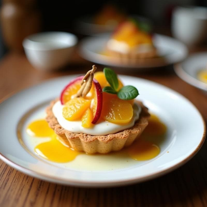 Tartaletas de Masa de Almendra con Crema de Maracuyá y Coco: Postre Keto Sin Azúcar en 4 Pasos