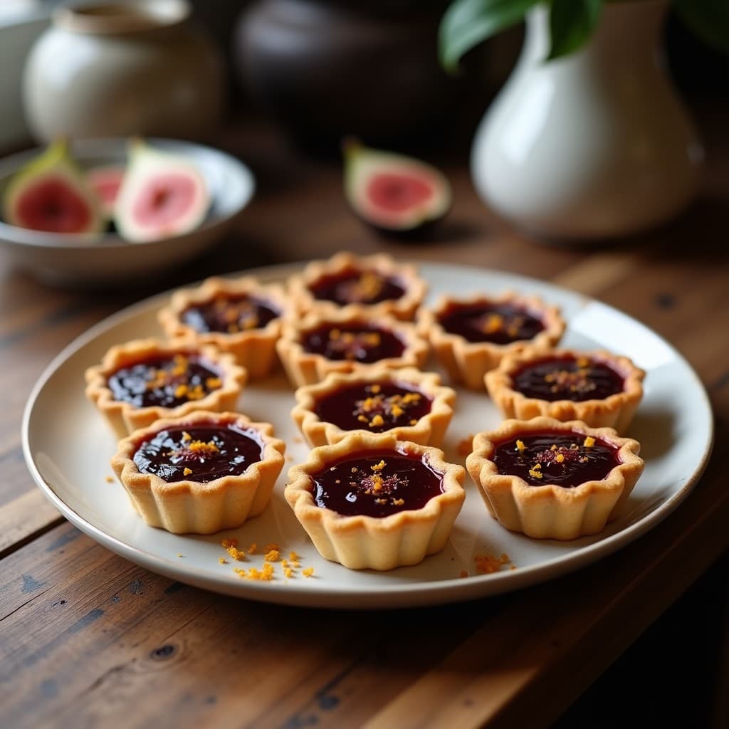 Tartaletas de Almendra y Mermelada de Higos: Postre Sin Gluten y Sin Azúcar en Thermomix