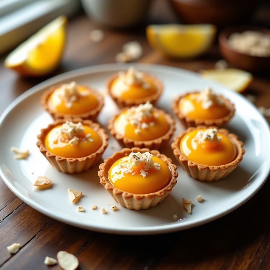 Tartaletas de Base de Almendras y Relleno de Higuerilla con Miel de Dátil: Postre Colombiano Keto