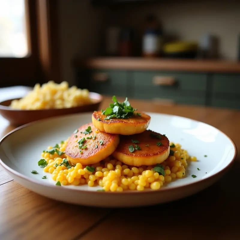 Tartaletas de Batata y Miso con Topping de Semillas de Cáñamo: Postre Vegano Rico en Omega-3