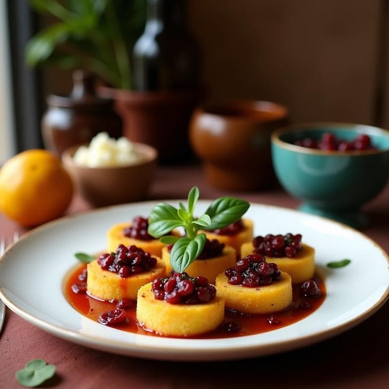 Tartaletas de Batata Morada con Paté de Aceitunas Kalamata y Alcaparras: Aperitivo Mediterráneo Sin Gluten