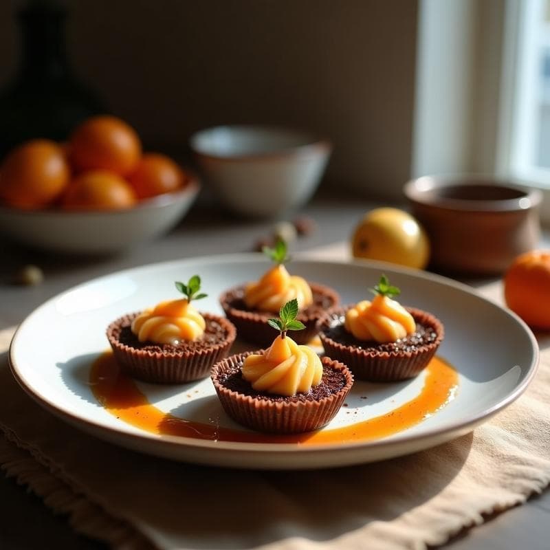 Tartaletas de Cacao y Arándanos Keto: Receta Sin Horno y Sin Azúcar en 15 Minutos