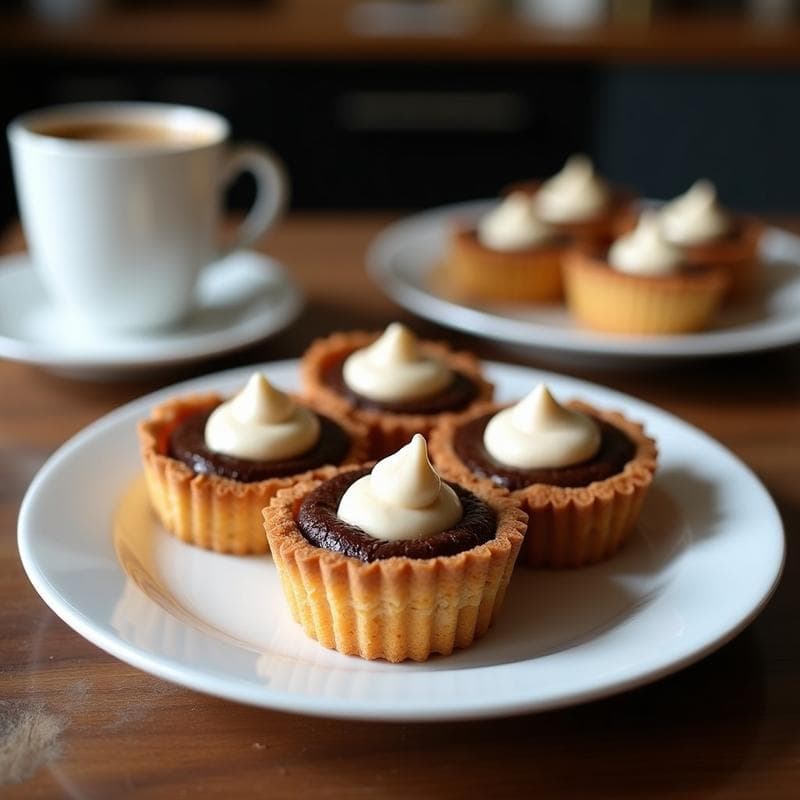Tartaletas de Café y Cacao: Receta Energética Sin Azúcar para Desayunos Activos