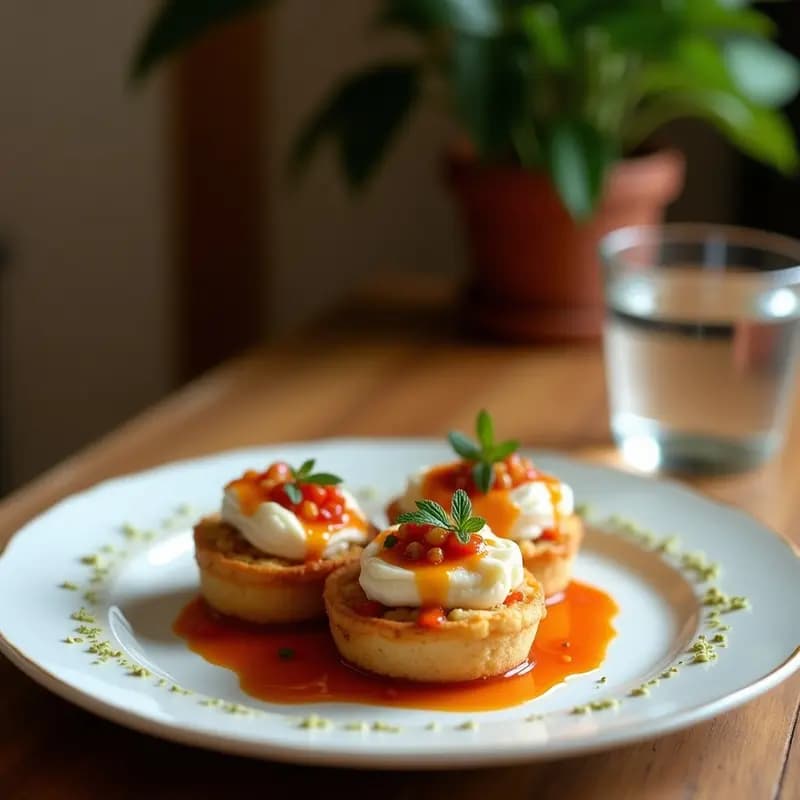 Tartaletas de Calamar Rellenas con Tinta: Receta Gourmet en 30 Minutos con Toque Español