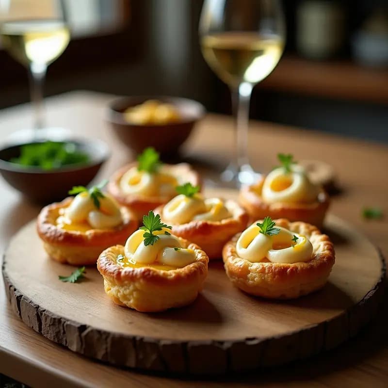 Tartaletas de Calamares Rellenas al Horno: Receta Crujiente y Rápida para Impresionar