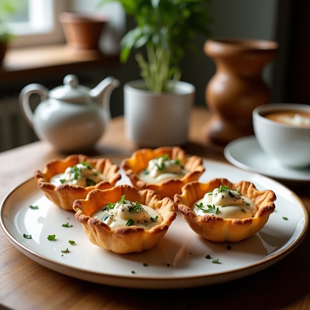 Tartaletas de Harina de Castañas y Crema de Boletus: Receta Otoñal Sin Gluten en Airfryer