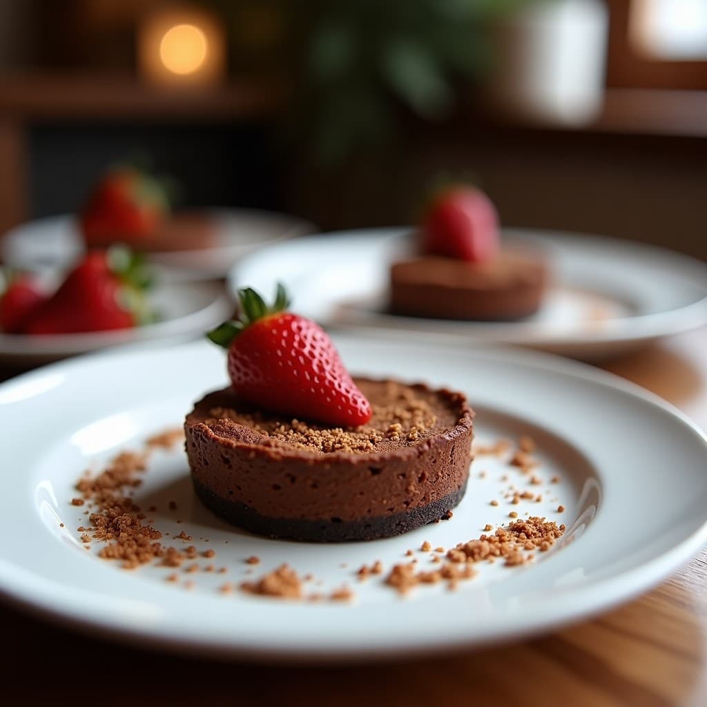 Tartaletas de Chocolate y Rusk de Quinoa: Postre Sin Gluten en Airfryer