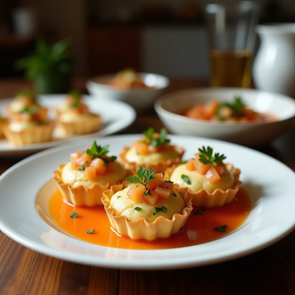 Tartaletas de Base de Coco con Ceviche de Corazón de Palma: Receta Brasilera Crudivegana