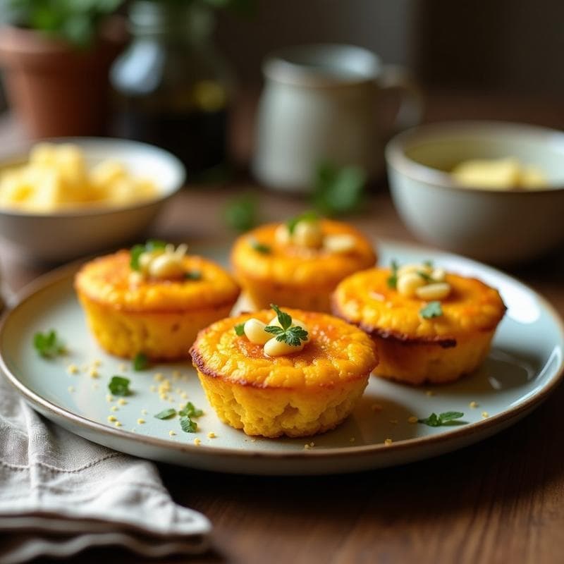 Tartaletas de Cúrcuma y Coco: Postre Antiinflamatorio en Airfryer Sin Azúcar