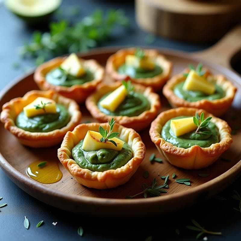 Tartaletas de Alcachofa y Espinaca Veganas: Receta Rápida y Sin Horno con Toque Gourmet