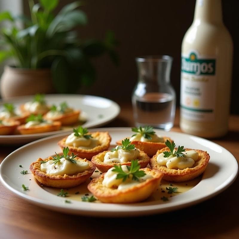 Tartaletas de Espinacas y Queso de Cabra Ahumado: Receta Gourmet en Molde Desmontable