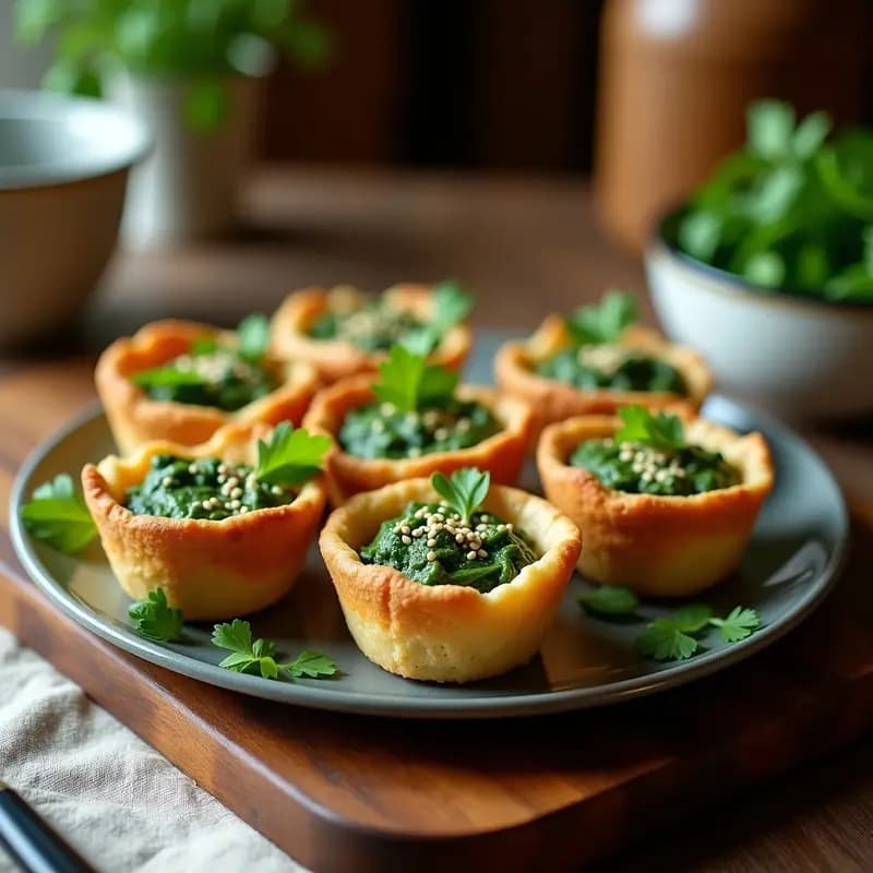 Tartaletas de Espinacas y Tofu Veganas: Receta Fácil y Alta en Proteínas en 30 Minutos