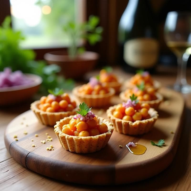Tartaletas de Garbanzos y Pimentón Ahumado: Receta Sin Horno y Alta en Fibra
