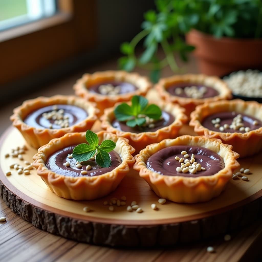 Tartaletas de Harina de Almendra y Crema de Berenjena Ahumada: Receta Keto y Sin Gluten