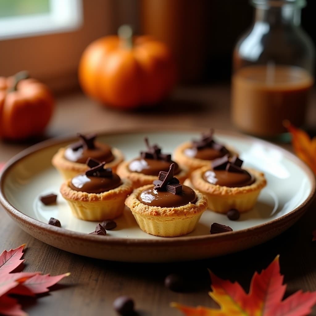 Tartaletas de Harina de Castaña con Crema de Marrón y Cardamomo: Postre Otoñal Sin Gluten y Keto