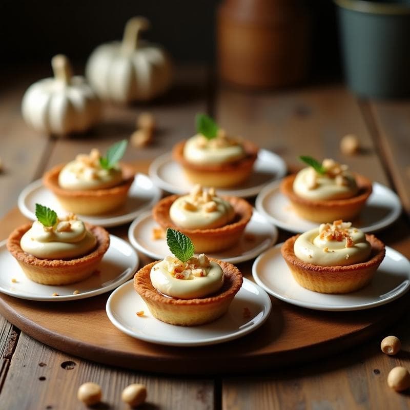 Tartaletas de Harina de Sorgo y Crema de Nuez de Macadamia: Postre Australiano Sin Gluten