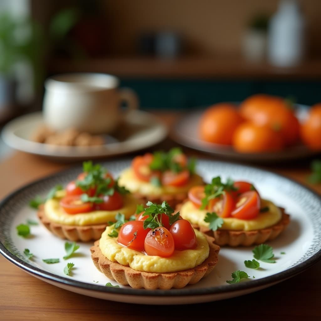 Tartaletas de Hummus Negro y Granada: Aperitivo Arabidopsis Sin Gluten en 15 Minutos