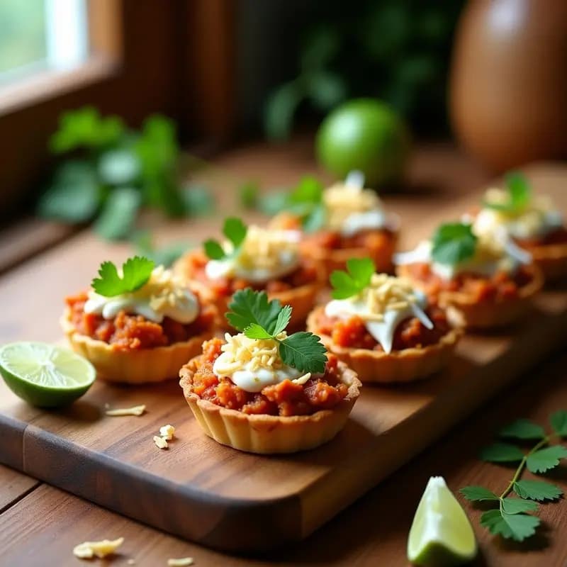 Tartaletas de Jackfruit y Queso de Macadamia: Receta Vegana al Horno con Toque Tropical