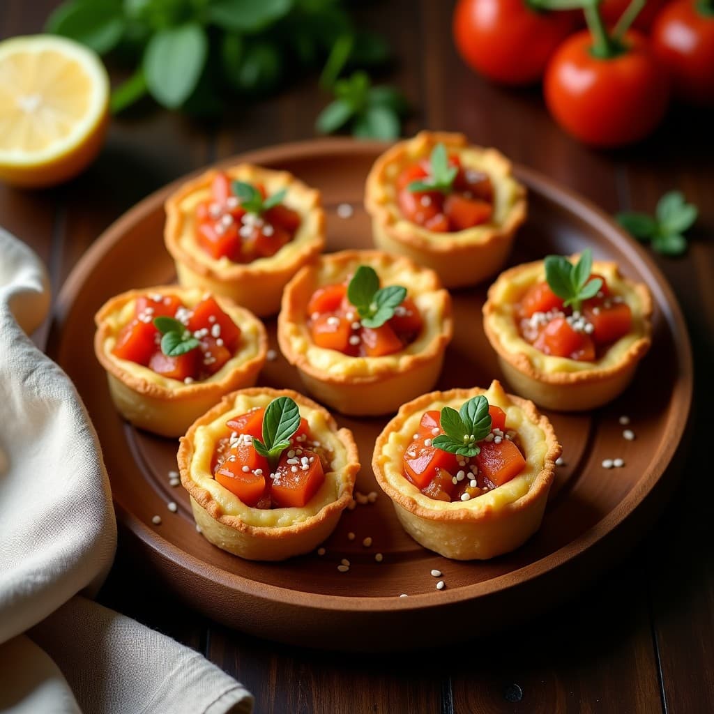 Tartaletas de Masarepa y Queso de Almendras: Receta Venezolana Sin Lactosa en Airfryer
