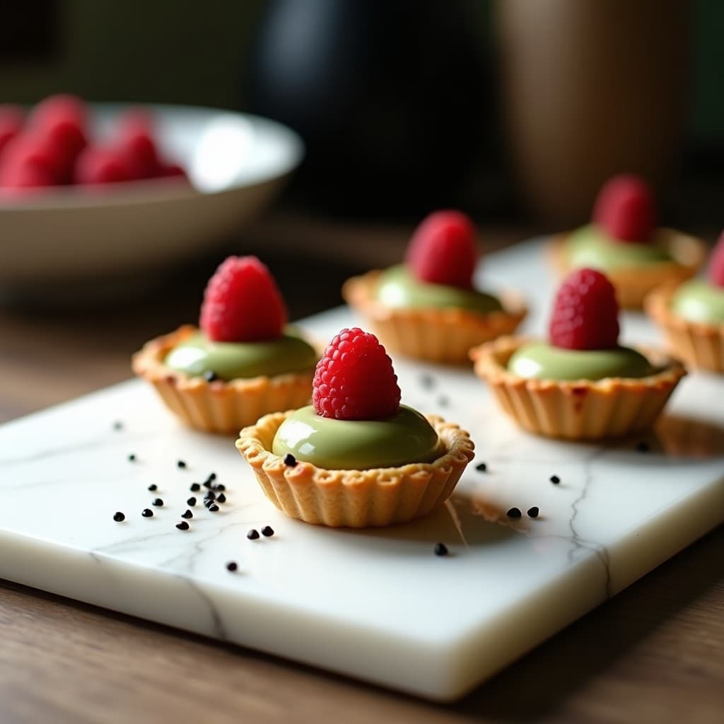 Tartaletas de Matcha y Queso Mascarpone: Postre Japonés-Italiano Sin Horno en 15 Minutos