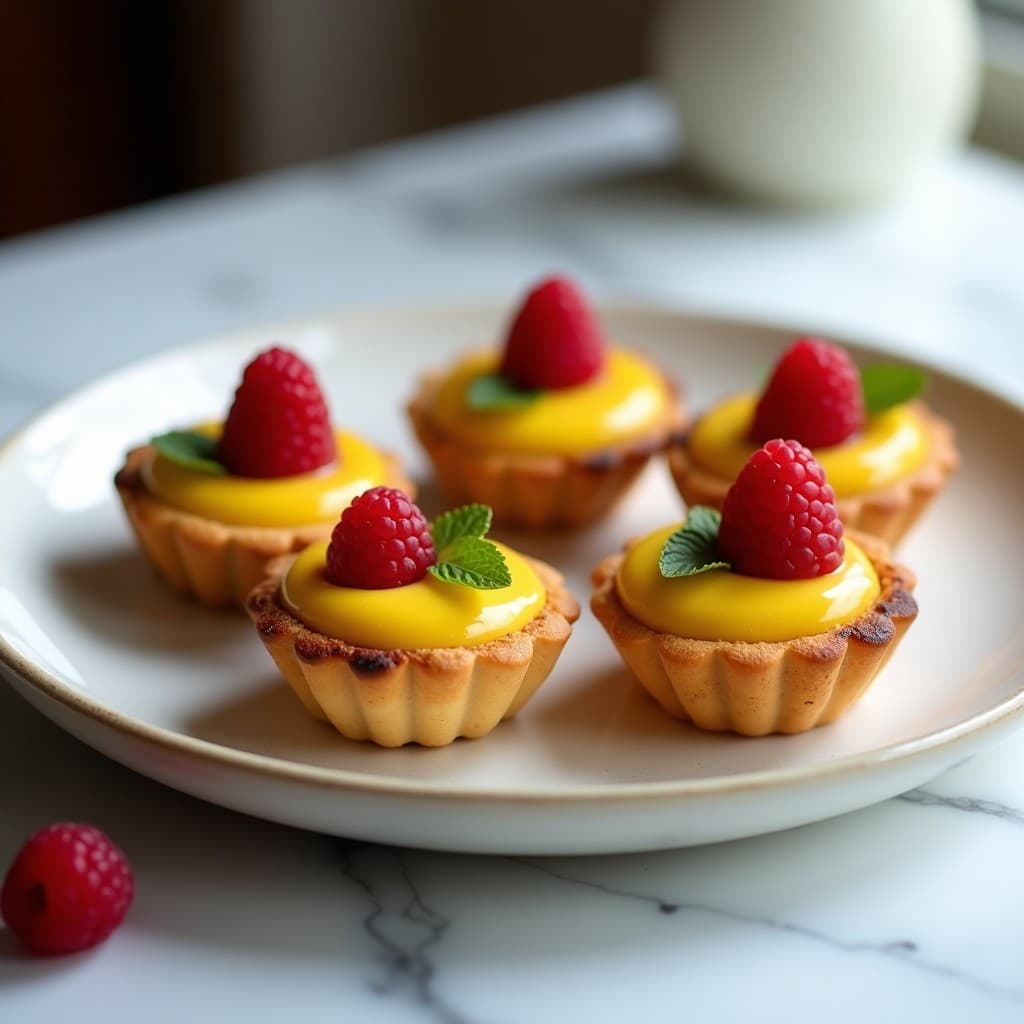 Tartaletas de Pan de Castañas y Crema de Cúrcuma: Postre Sin Gluten y Sin Lácteos en 15 Minutos