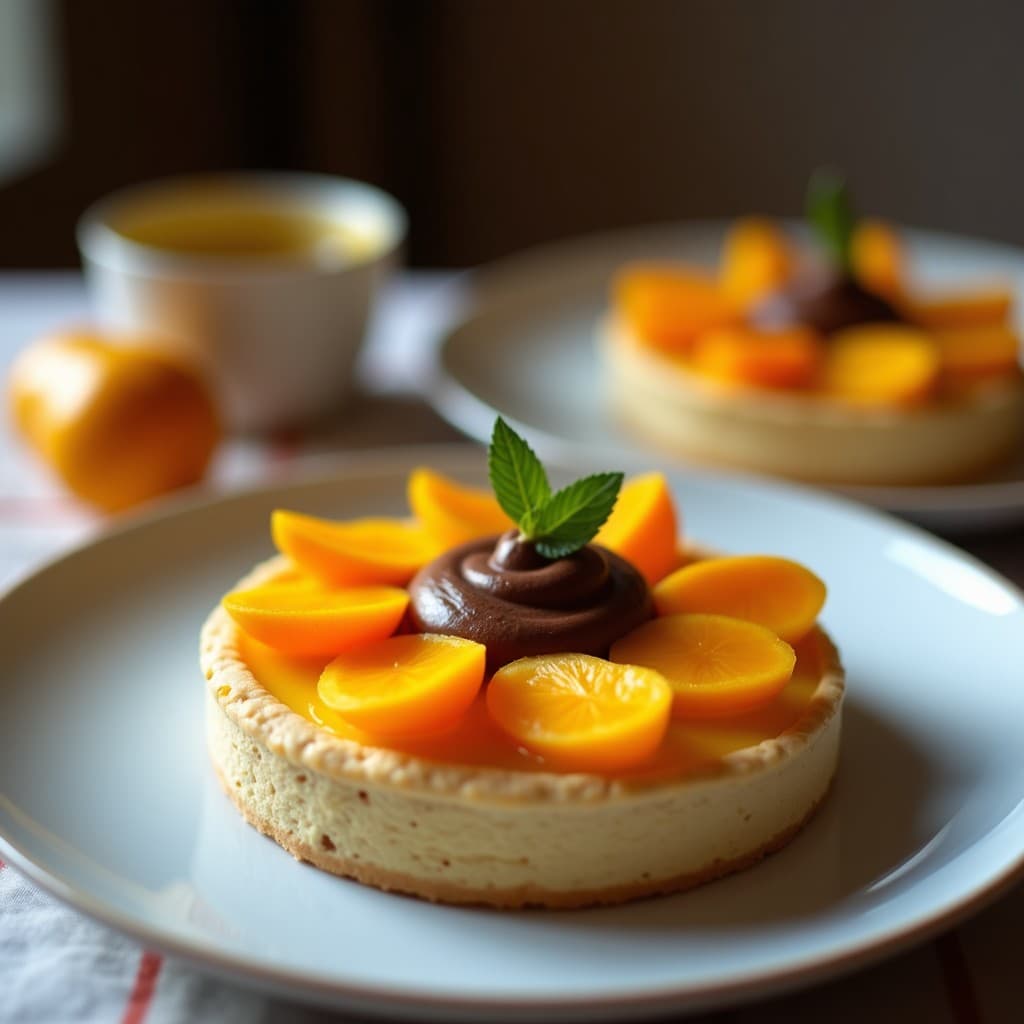 Tartaletas de Base de Semillas de Calabaza con Mousse de Chocolate y Naranja: Postre Keto Sin Horno