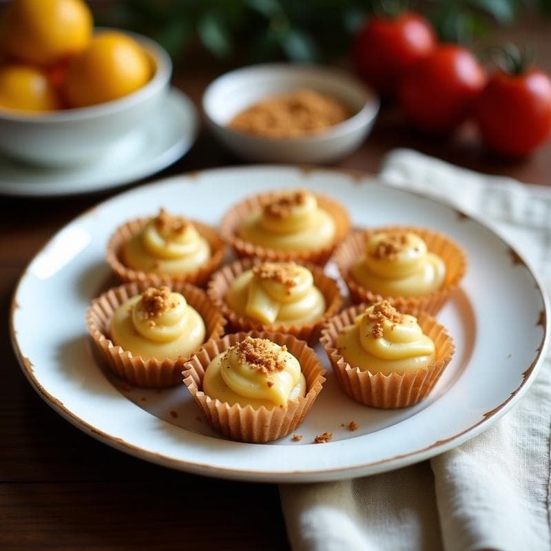 Tartaletas de Yaca Madura y Coco: Postre Vegano Sin Horno con Toque Mexicano
