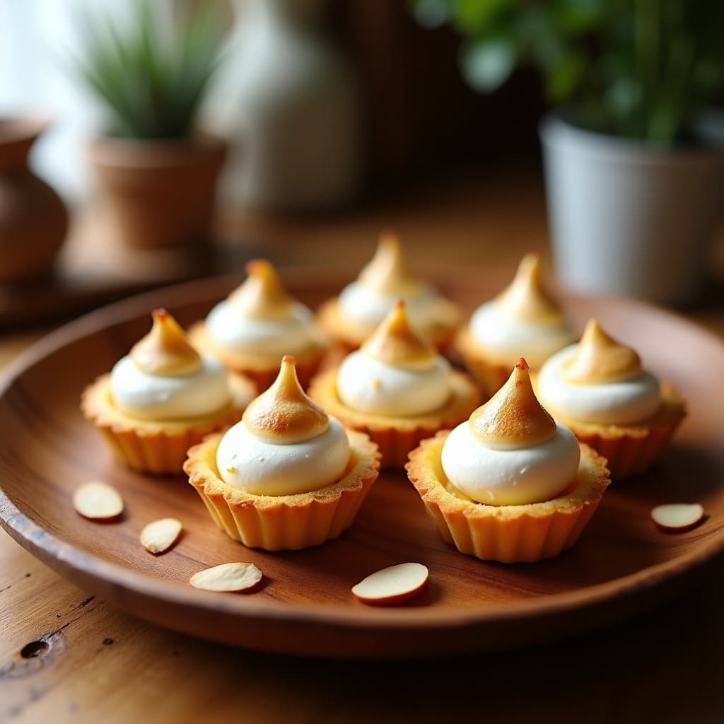 Tartaletas de Yacon y Merengue de Aquafaba: Postre Peruano Keto y Sin Azúcar