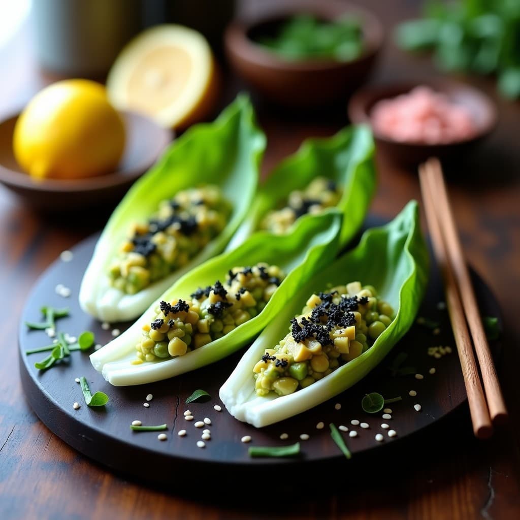 Tartar de Aguacate y Alga Wakame: Receta Crudivegana con Toque Japonés y Limón Yuzu